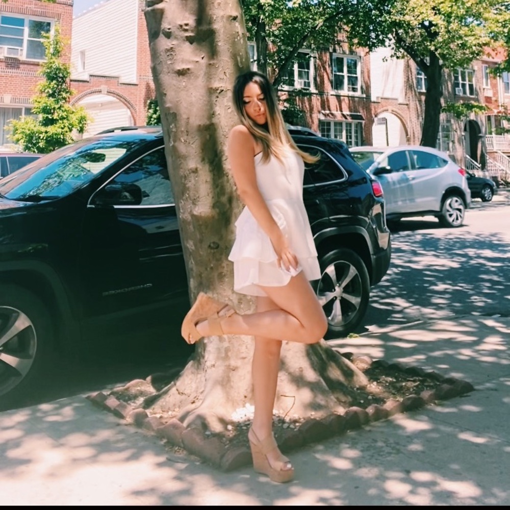 White romper